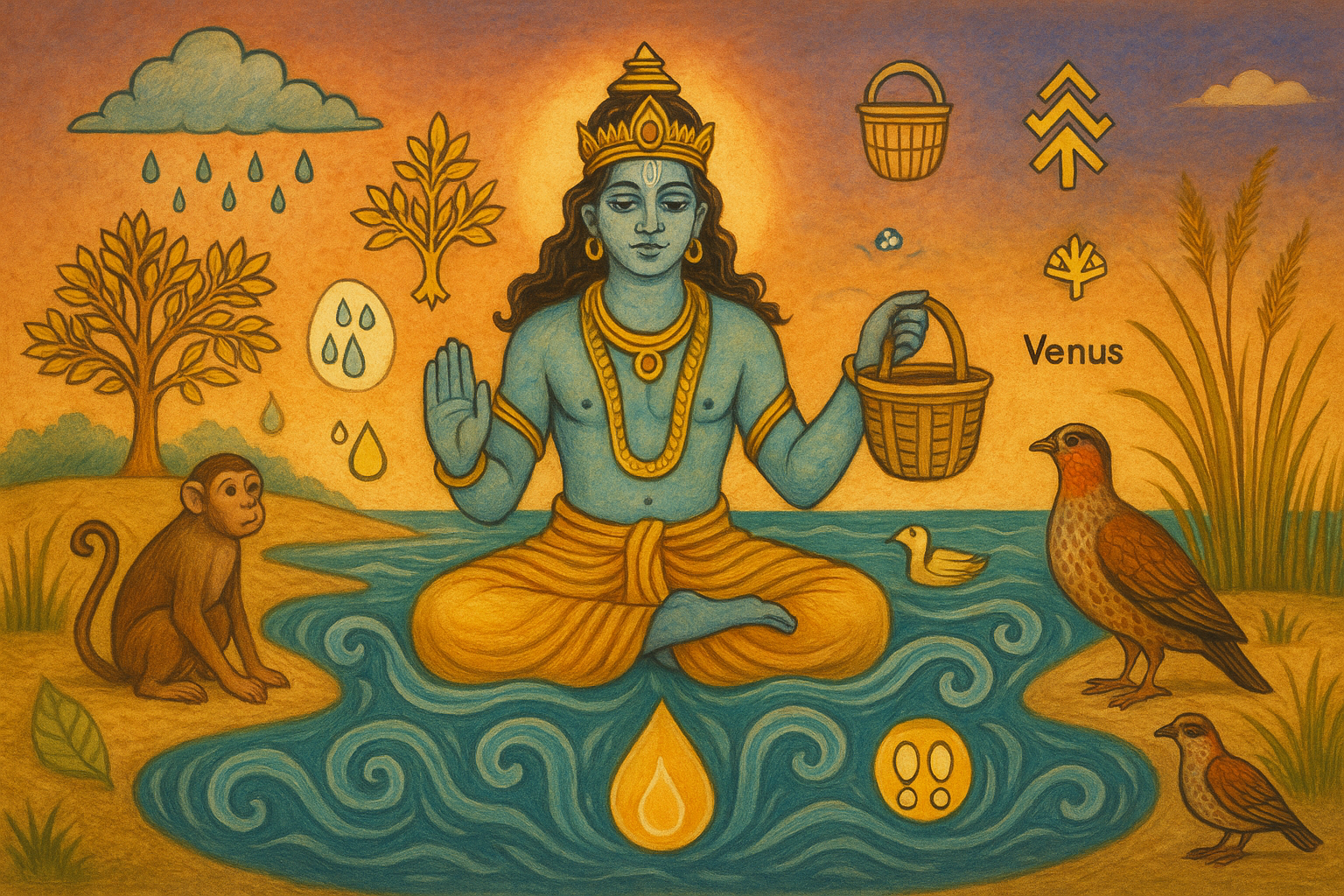 Divine Meditation with Sacred Elements