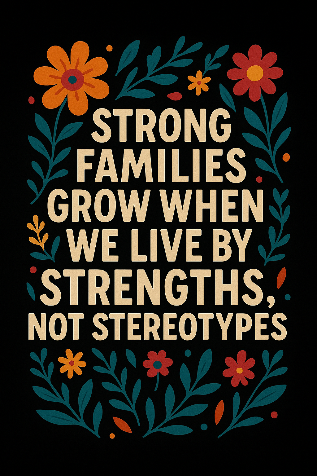 Strong Families Quote